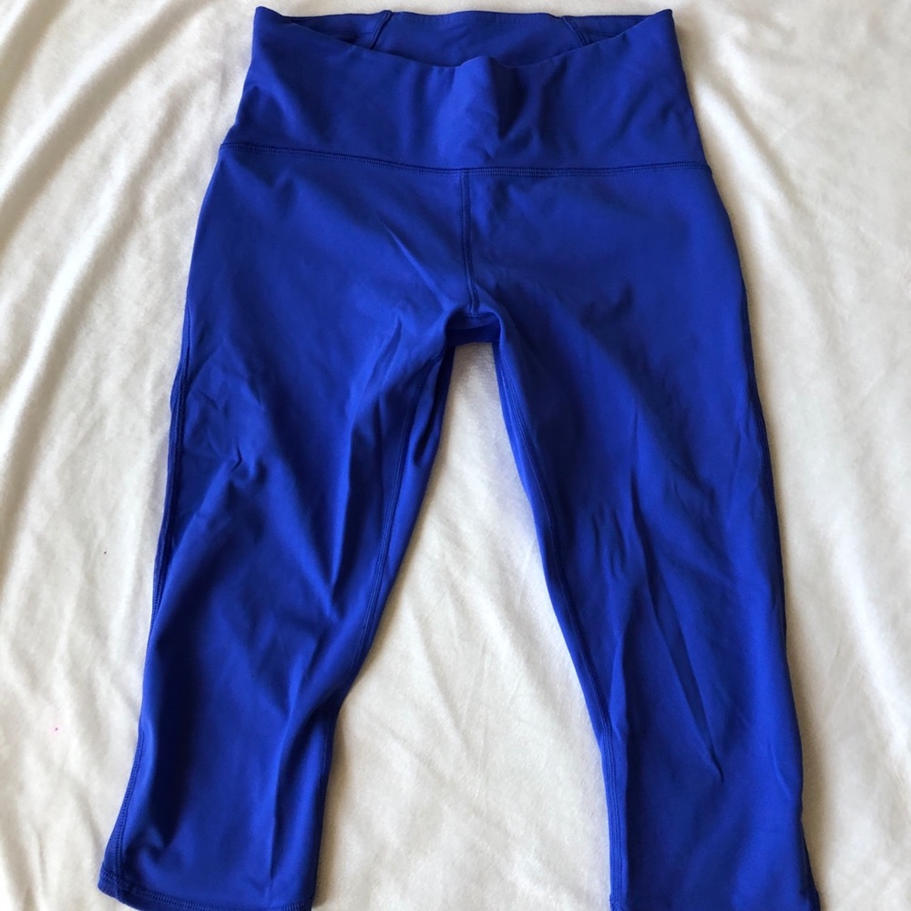 Train Times Crop *21” in Blazer Blue Lululemon